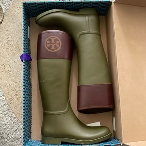 Tory Burch rain boots
